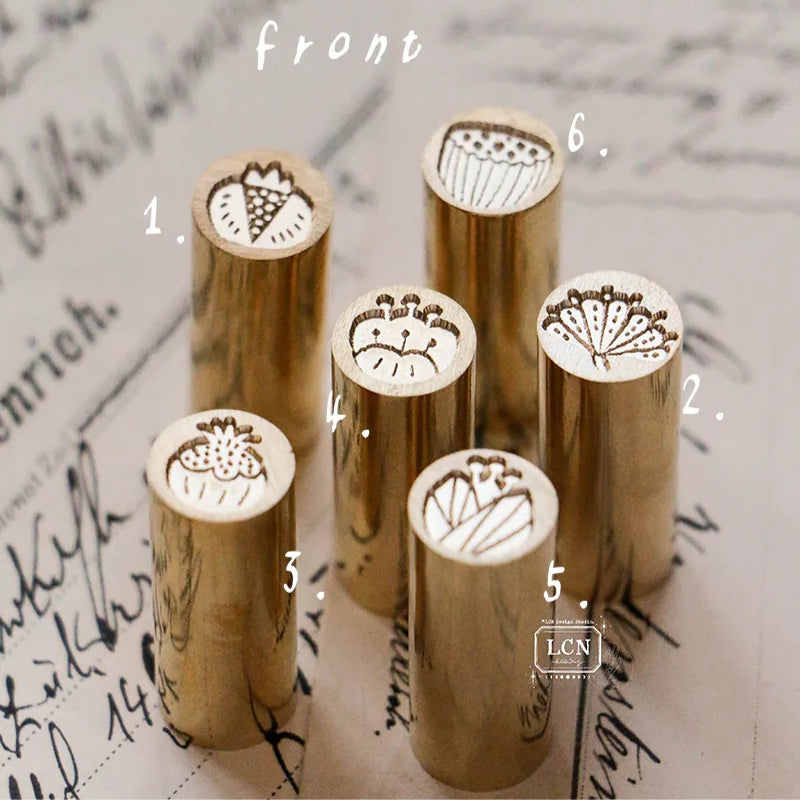 PRE ORDER LCN Mini Wax Seal Set - Wagashi Flowers 1