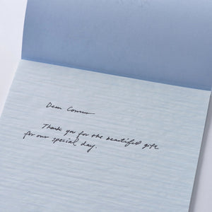 Takeo Paper Dressco Letter Pad - Onionskin Pale Blue