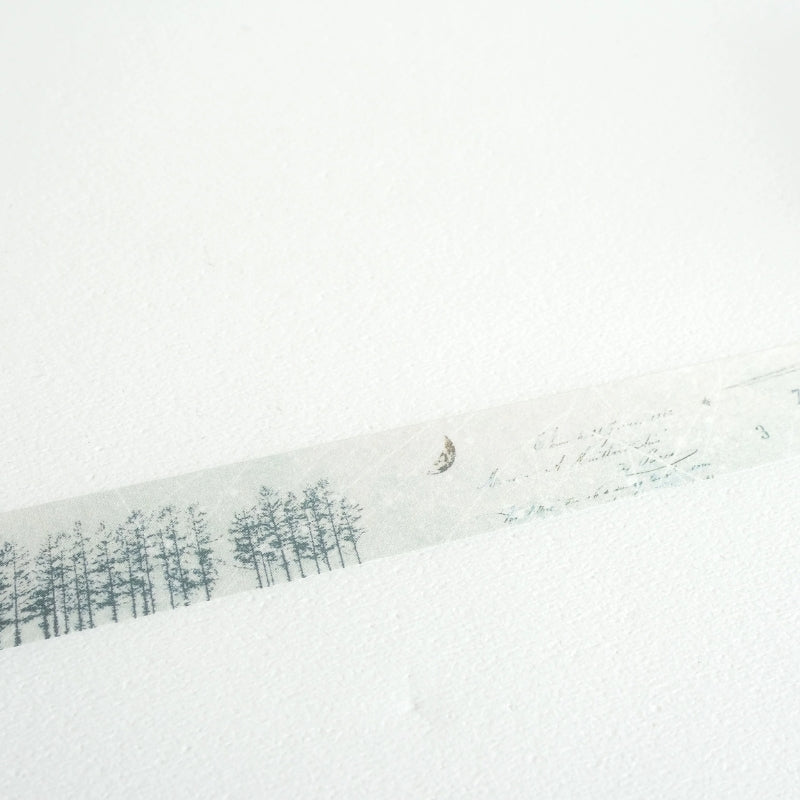 Yohaku Washi Tape - Y-176 Starry Nightshade