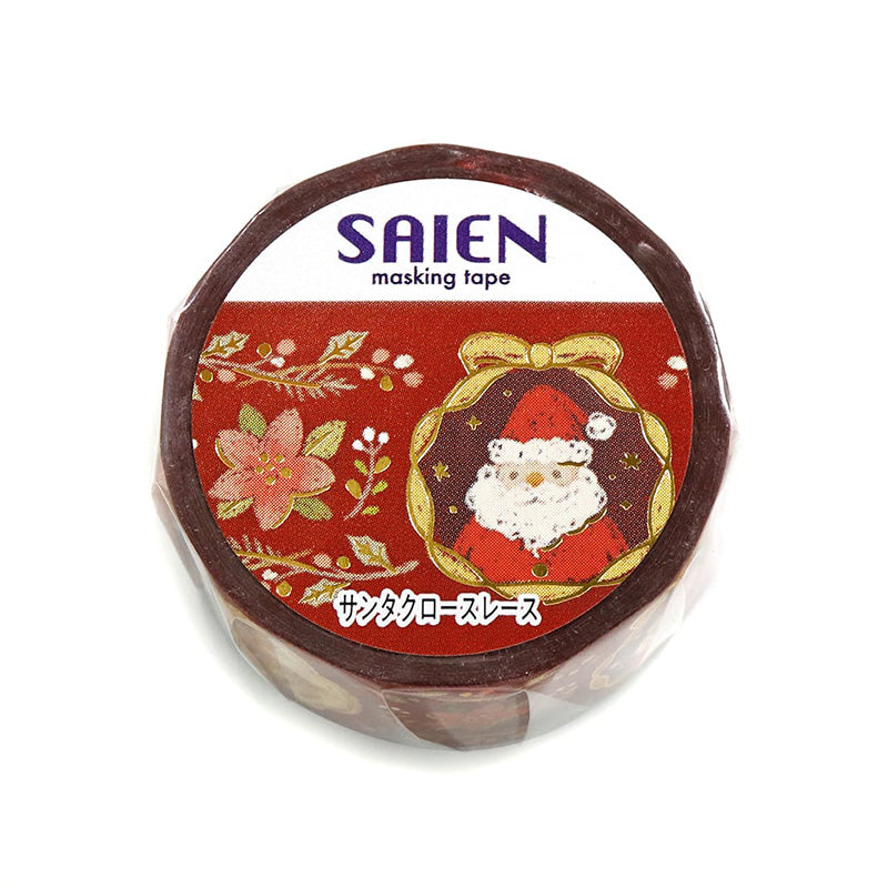 Saien Washi Tape Christmas Ltd. Edition - Santa Claus