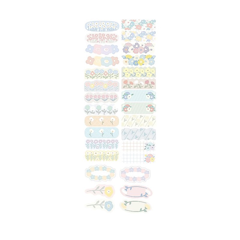 Maste Writable Washi Sticker Flakes - MST-FA40A Flower