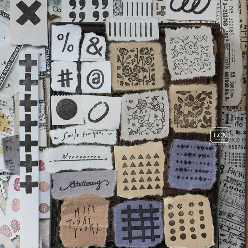 LCN Clear Stamp Set - For the day