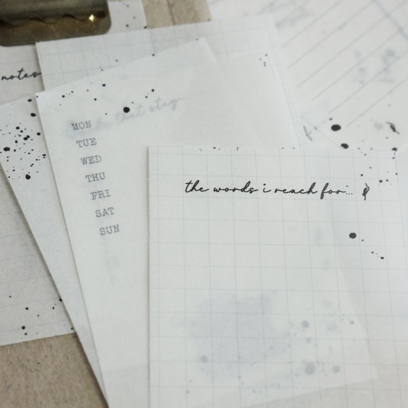 PRE ORDER: BMP Pages of Me - Loose Paper Sheets