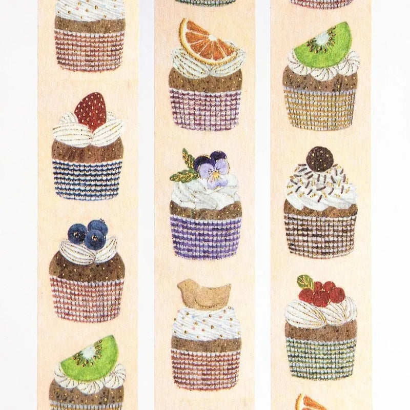 Cozyca Foil Masking Tape - 3 o'clock Snack (21-030)