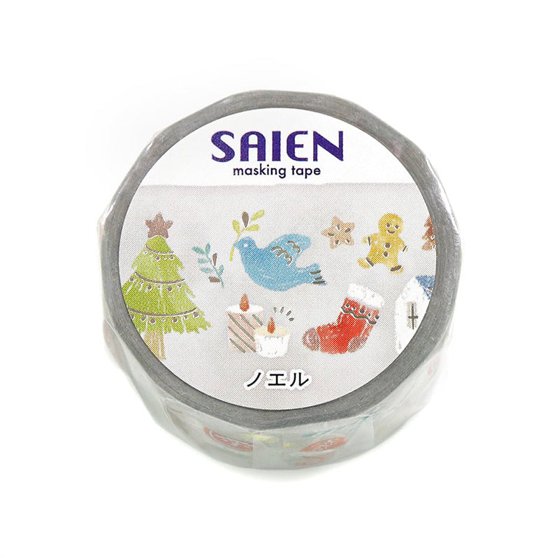 Saien Washi Tape Christmas Ltd. Edition - Noel