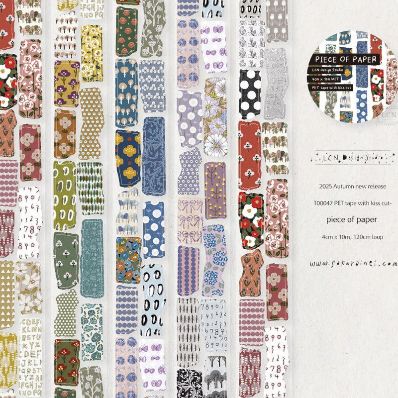 PRE ORDER LCN Kiss-Cut PET Tape - Piece of Paper