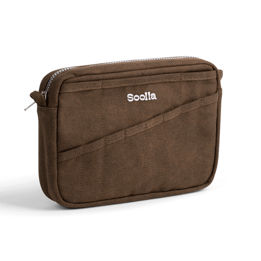 Soolla Studio Pouch - Coffee Bean