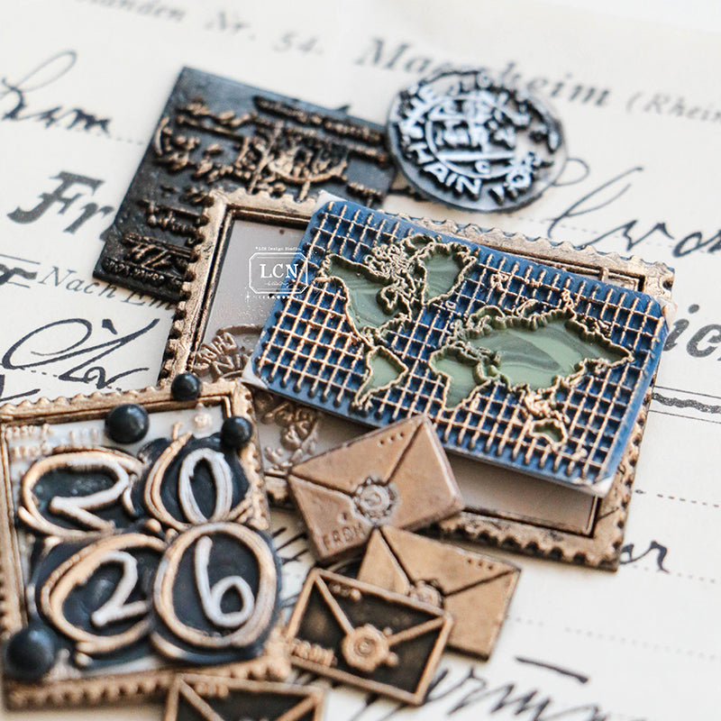 PRE ORDER: LCN Wax Seal - World Map W00264
