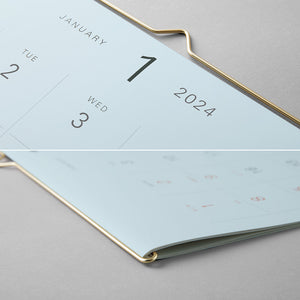 Midori 2024 Hanging Wall Calendar - Color