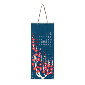 PRE ORDER: Midori 2026 Wall-Hanging Echizen Washi L - Flower