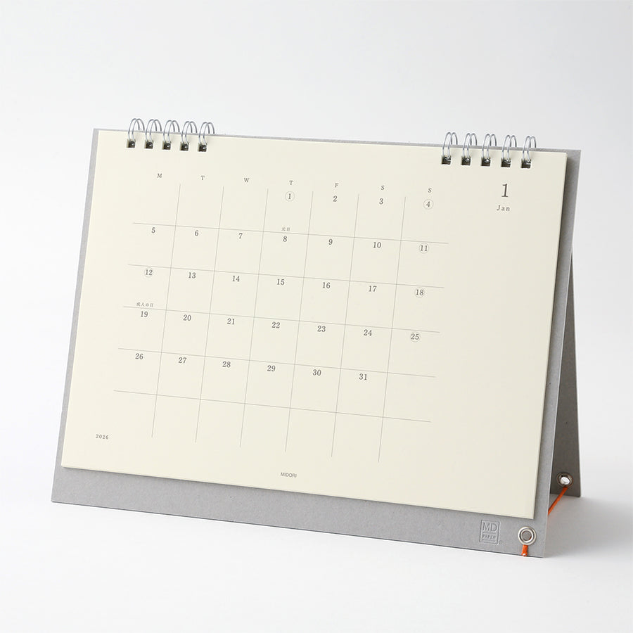 PRE ORDER: Midori 2026 MD Calendar