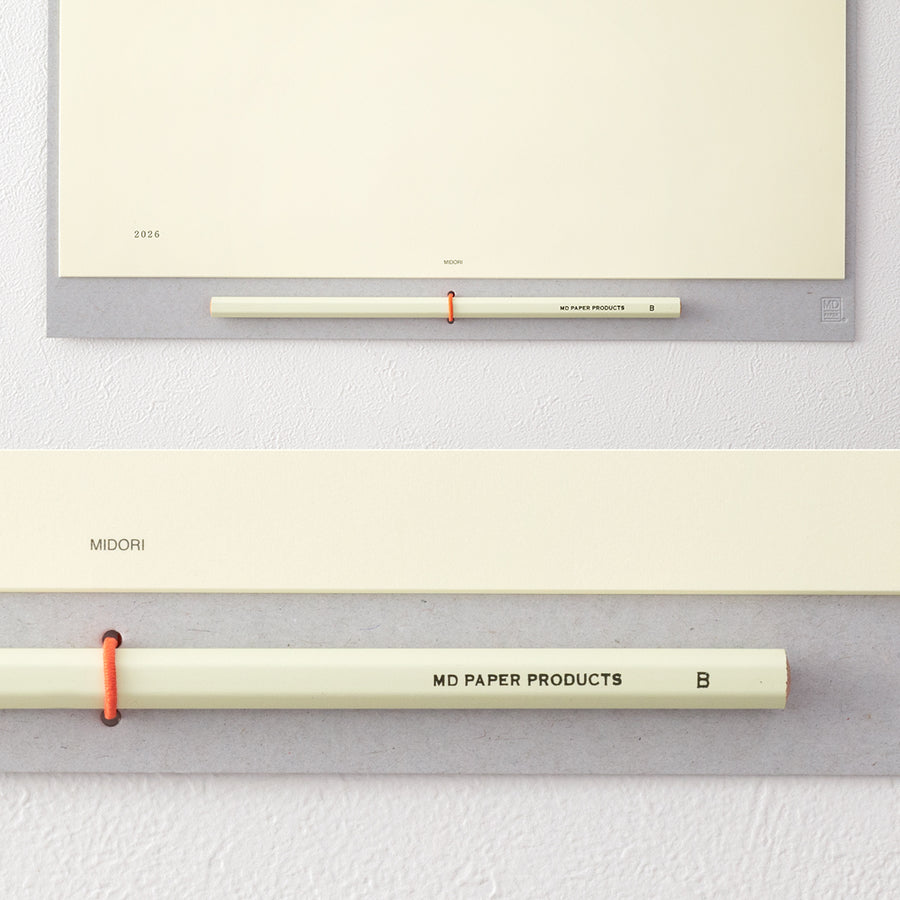 PRE ORDER: Midori 2026 Calendar Wall-Hanging with Pencil