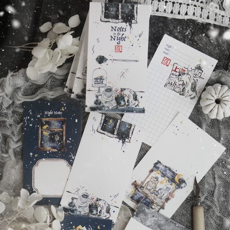PRE ORDER: BMP Notes in the Night - (L) Memo Pad