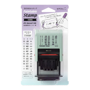 Midori Paintable Rotating Date Stamp - Stationery 35456