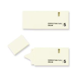 Midori - Correction Tape <5mm> Cream