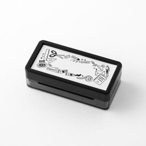 Midori Paintable Half Size Stamp - Stationery