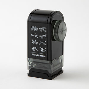 Midori Paintable Rotating Stamp Dial - Flower & Bird