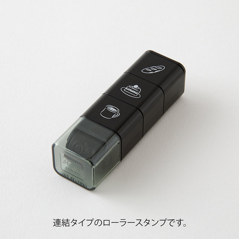 Midori Paintable Stamp Roller - Cafe