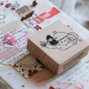 EileenTai.85 Rubber Stamp - Simple Happiness - Tea Lover