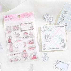 BGM Polymer Stamp Set - Pets