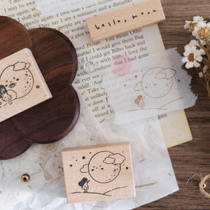 EileenTai.85 Rubber Stamp - Wave Hand