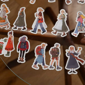 La Dolce Vita Tin of Stickers - We Move Forward Happily