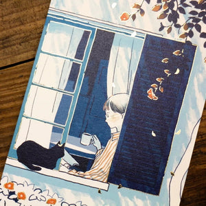 Cozyca x Sayuri Fujimaki Postcard - Window Coffee