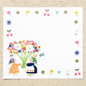 Cozyca x Aiko Fukawa Memo Block - Little Fluffy Friends (22-941)