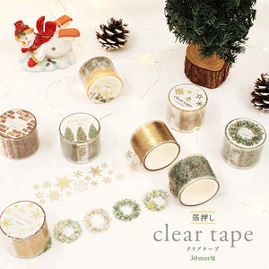Mind Wave 30mm Clear Tape -  95329 Wreath