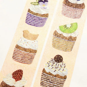 Cozyca Foil Masking Tape - 3 o'clock Snack (21-030)