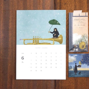 Cozyca x Akira Kusaka 2026 Wall Calendar