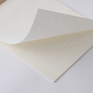 Takeo Paper Dressco Letter Pad - Three Diamonds Bank Paper with Line Ruling