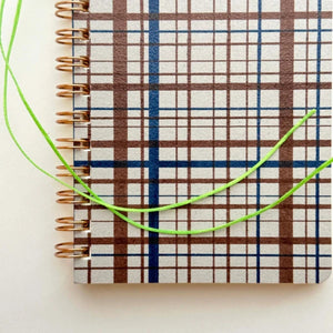 Mizushima Shippo Notebook - Check 01 NTSP-CH-01