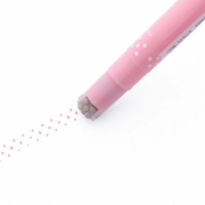 Rodeco Polka Dot Roller Pen - Pink