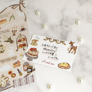 Mind Wave Chic Mignon Sticker Sheet - Tea Party 82530