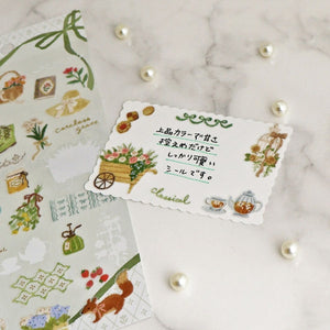 Mind Wave Chic Mignon Sticker Sheet - Gardening 82527