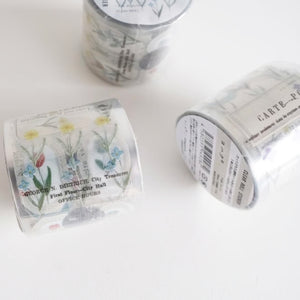Yohaku Roll Sticker - P-009 Garden