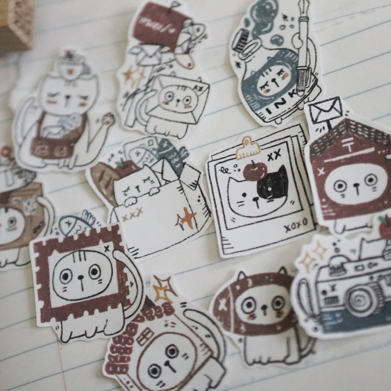 Black Milk Project Neko Mail - Paper Sticker