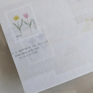 Yohaku Mashikaku Memo Pad - M-173 Garden