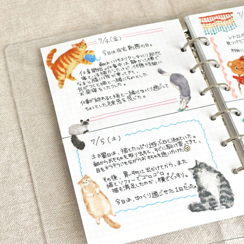 Mind Wave Heart-Throbbing Sticker Sheet - Cats 82509