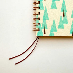 Mizushima Shippo Notebook - Forest NTSP-MO