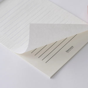 Takeo Paper Dressco Letter Pad - Onionskin White