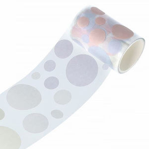 Mizutama Sticker Roll Masking Sticker Dots - Dried Flower