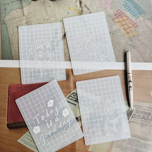 La Dolce Vita A6 Stamping Board - Today is a Good Day