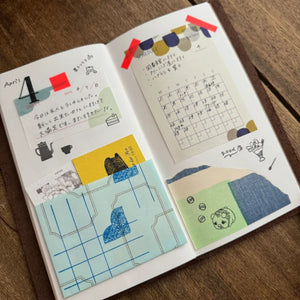 Mizushima Techo Scrap Memo Paper - Diary S MESC-D-S