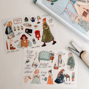 La Dolce Vita Transfer Sticker Set of 2 - Journal Time