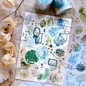 Shiwu Studio × Siyun 7.4cm Matte PET Tape - Latitude 23.5° North - Formosa