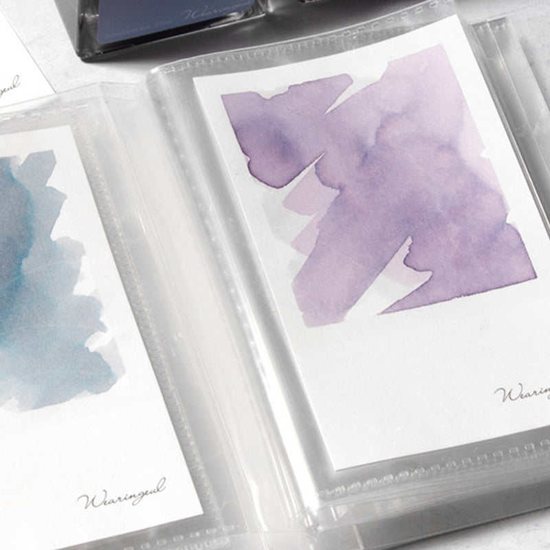 Wearingeul Ink Color Swatch Cards - Instant Film Color Swatch