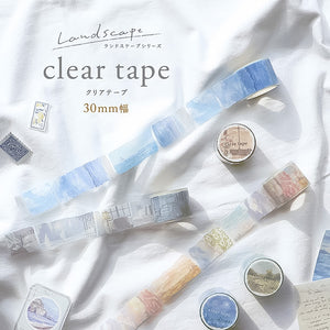 Mind Wave 30mm Clear Tape -  95366 Landscape Late Night