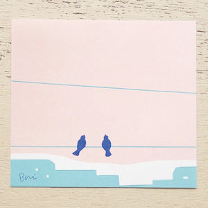 Cozyca Memo Block - Bird (20-974)